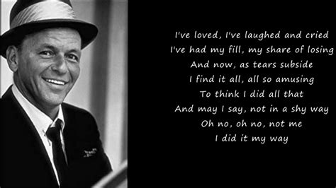 song i did it my way lyrics|frank sinatra's my way lyrics.